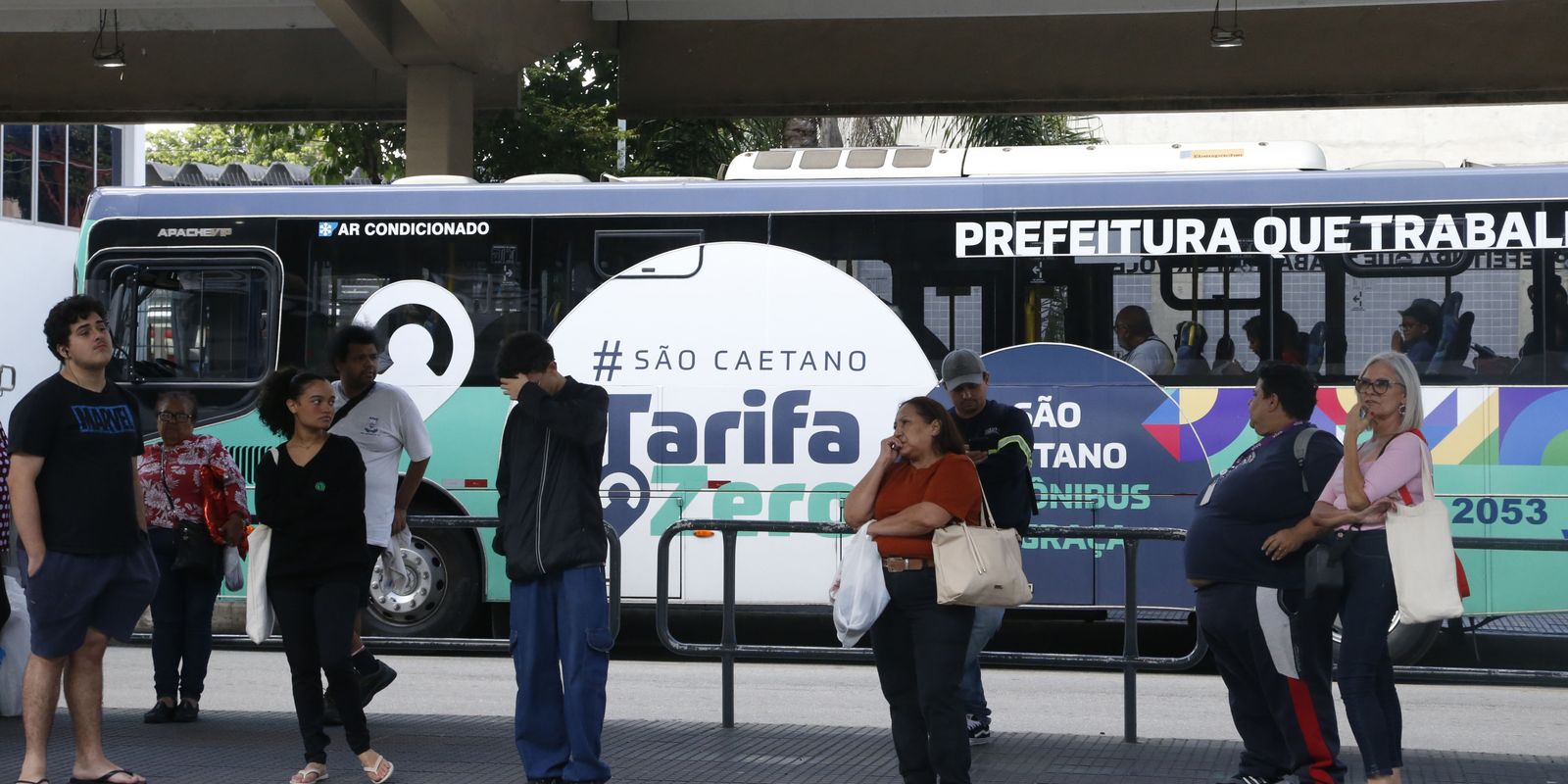 Em um mês de gratuidade, São Caetano do Sul dobra usuários de ônibus