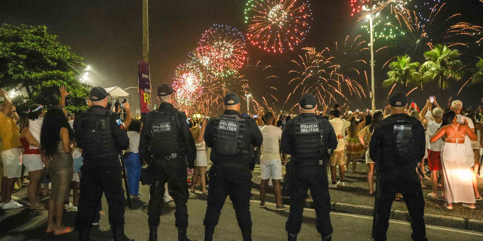 Segurança no réveillon do Rio tem prisões por reconhecimento facial