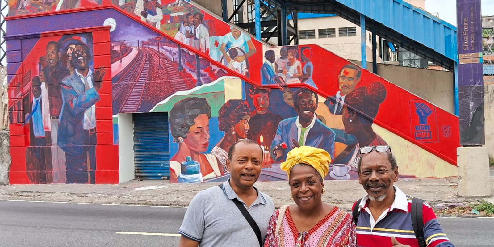 Grande Otelo é homenageado com mural no Rio de Janeiro