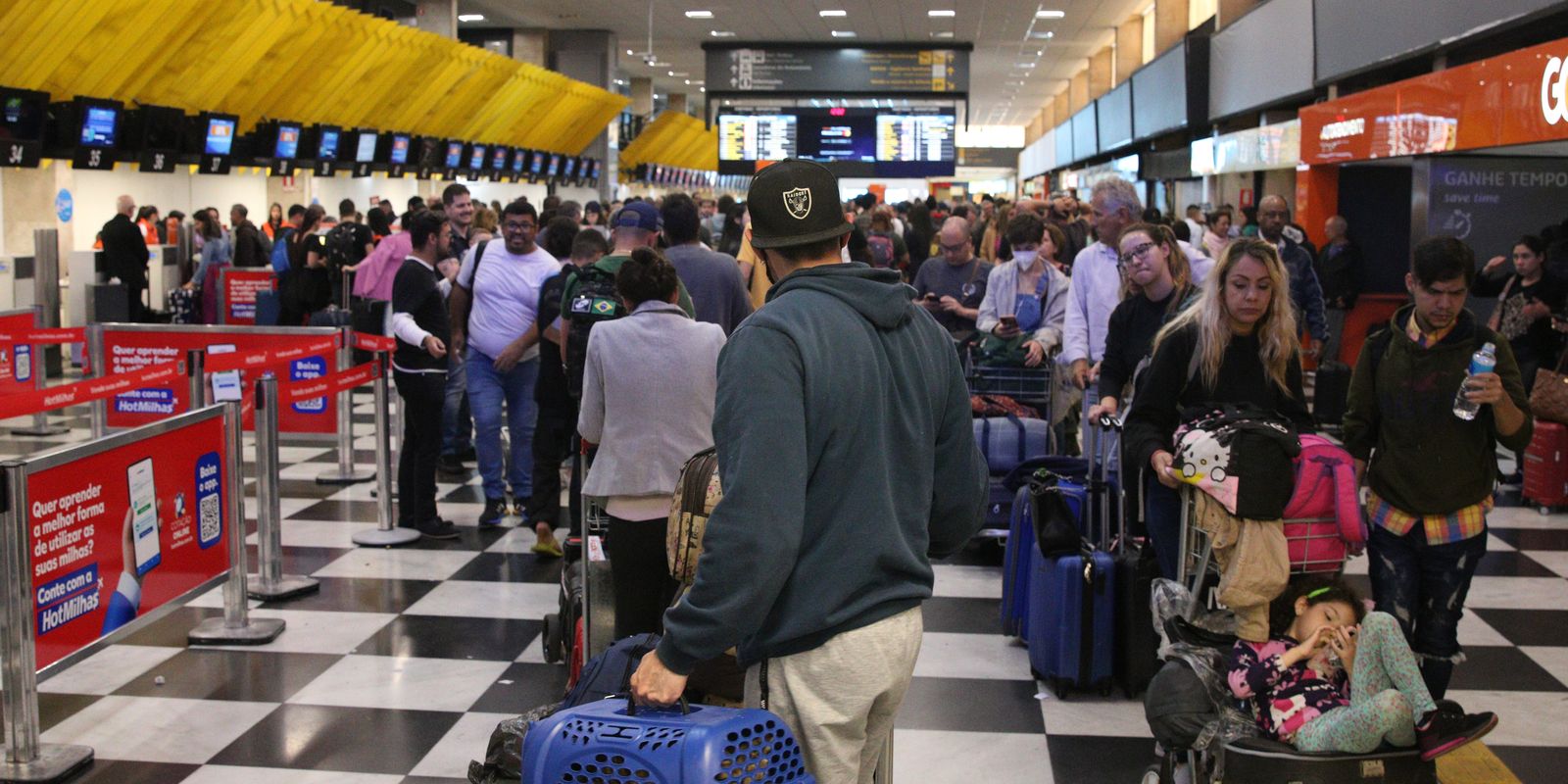 Falta de energia no Aeroporto de Congonhas causa suspensão de voos