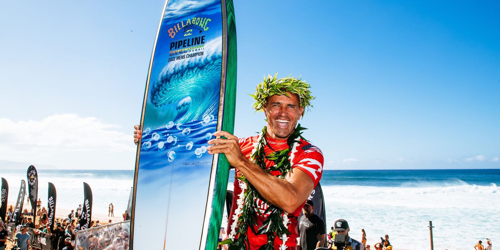 “Tudo chega ao fim”, diz Kelly Slater após eliminação em etapa da WSL