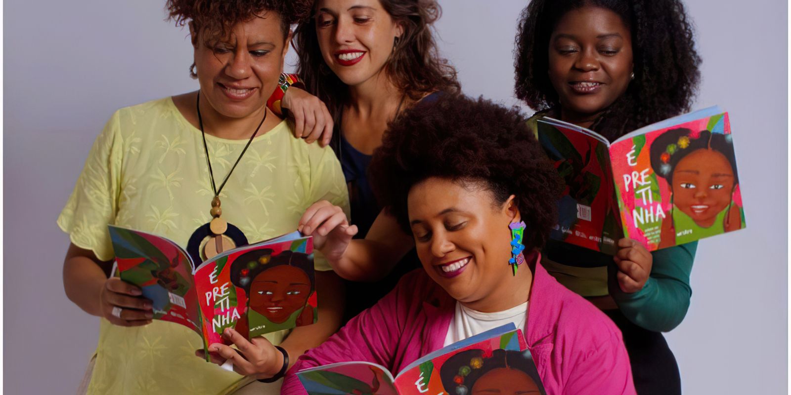 Mulheres sambistas lançam livro-disco infantil com protagonista negra