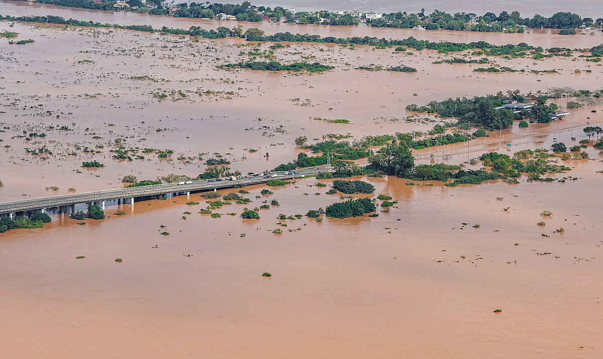 Inundações no RS prejudicaram a agricultura de um ponto de vista estrutural