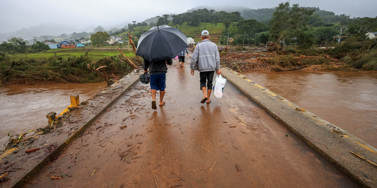 MST tem prejuízo de R$ 90 mi e 420 famílias atingidas por chuvas no RS