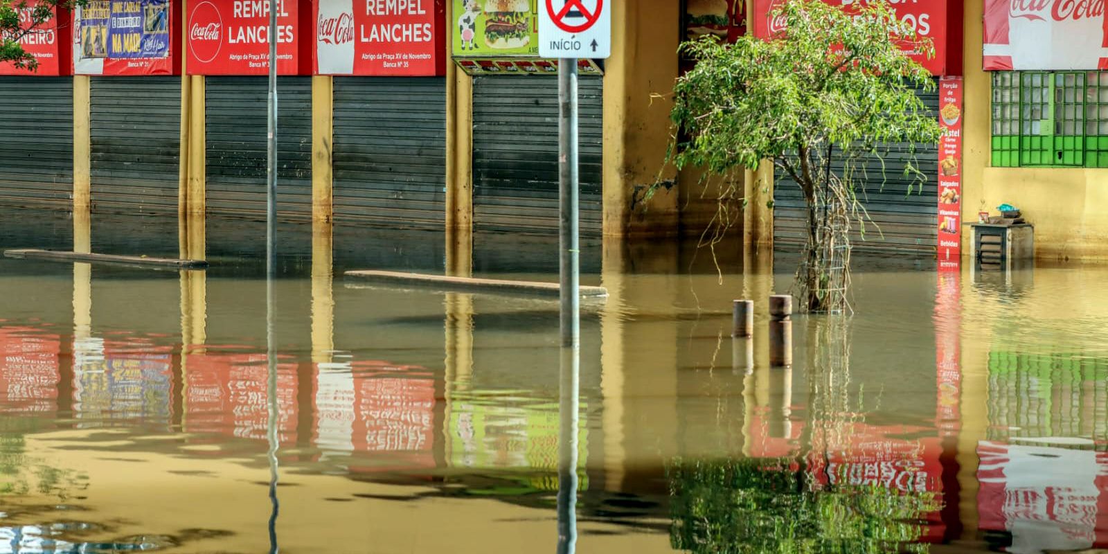 Nível das águas do Guaíba continuam baixando