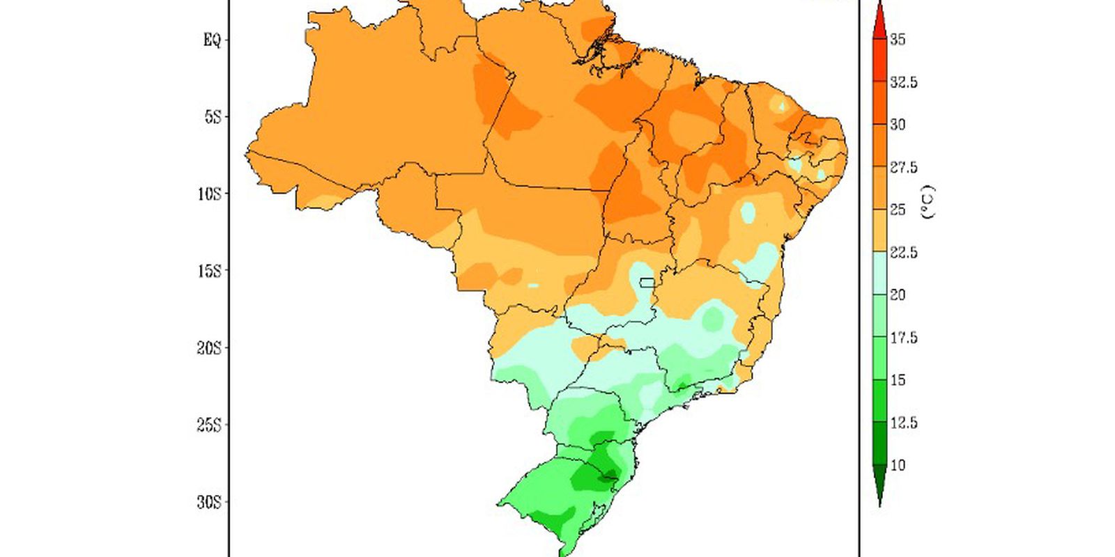 Inmet prevê geada para áreas do RS e SC