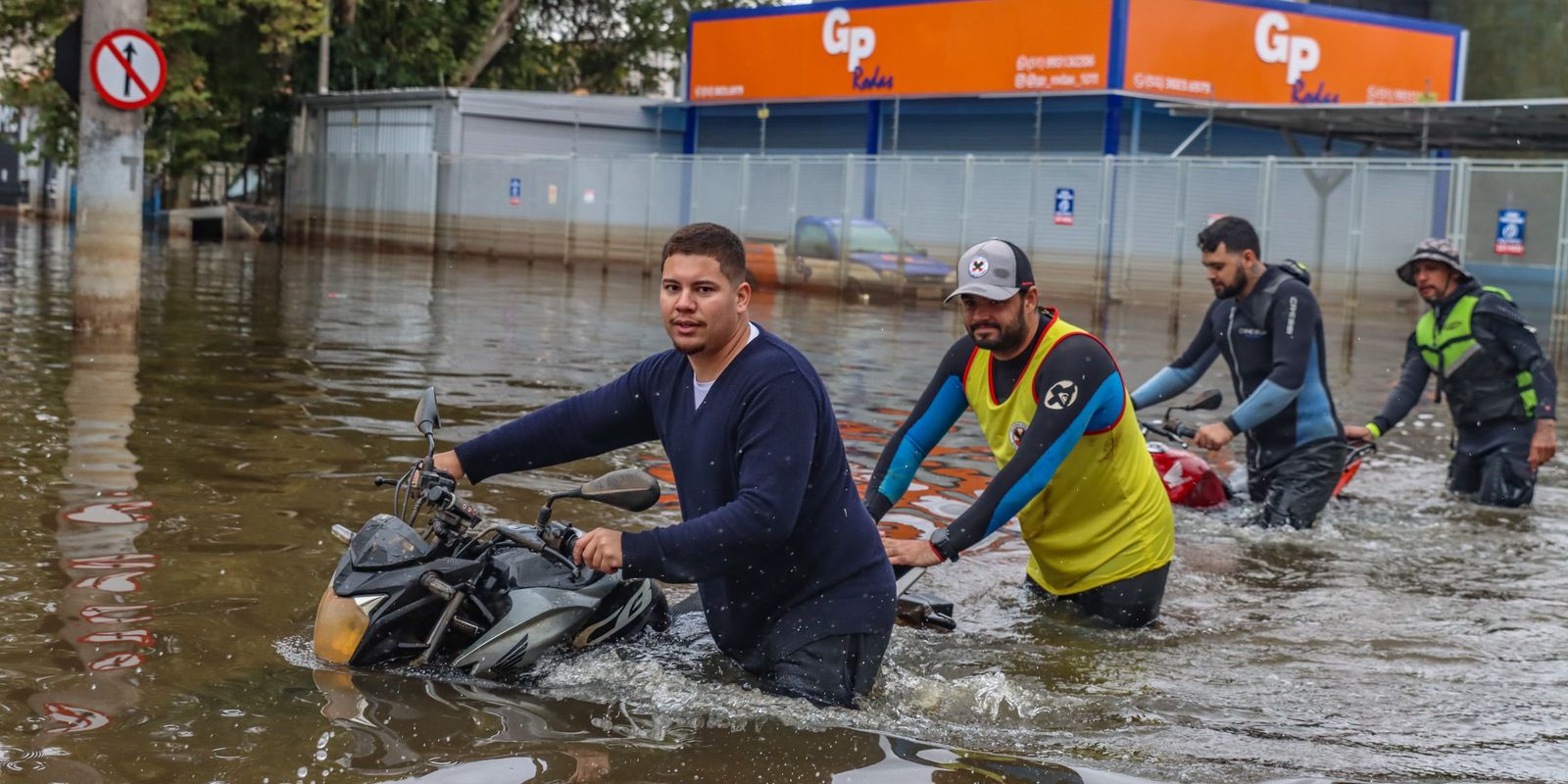 Nível do Guaíba cai 17 cm em Porto Alegre e segue baixando