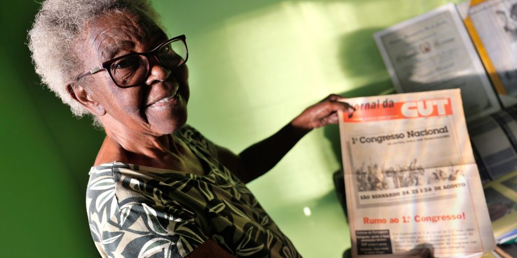 Dona Zica, 92 anos: da infância como doméstica à liderança sindical