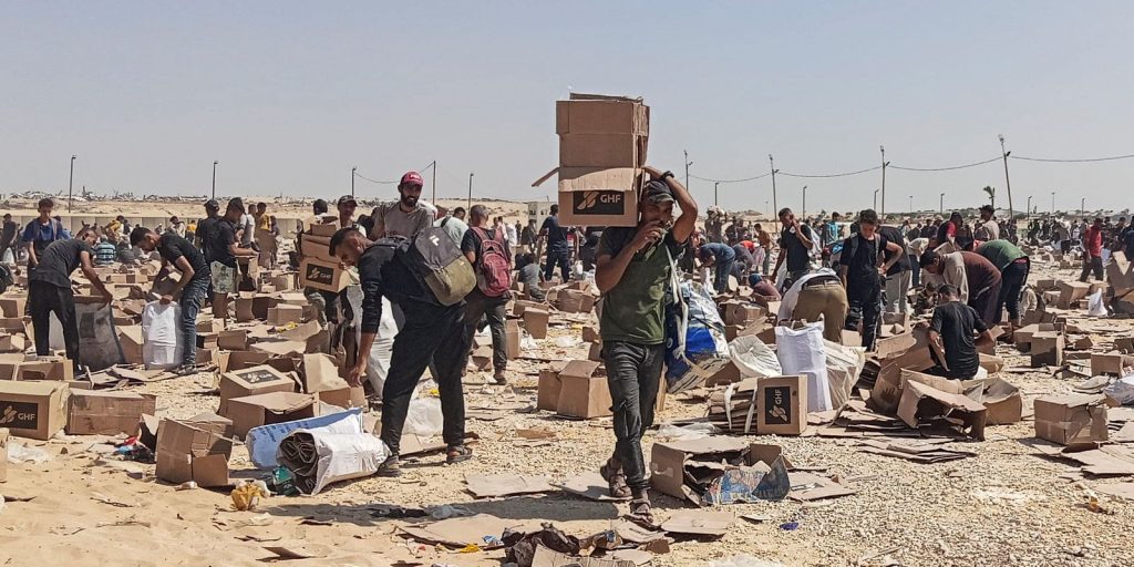 Em um mês, número de mortos buscando alimentos em Gaza chega a 516