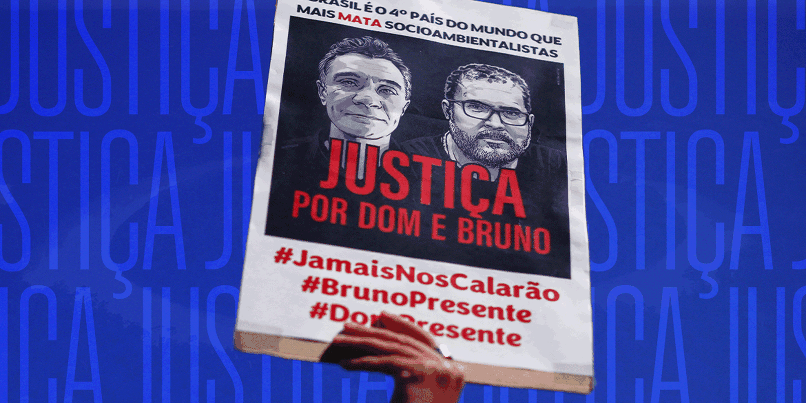 União dos Povos Indígenas do Javari homenageia Bruno e Dom Phillips