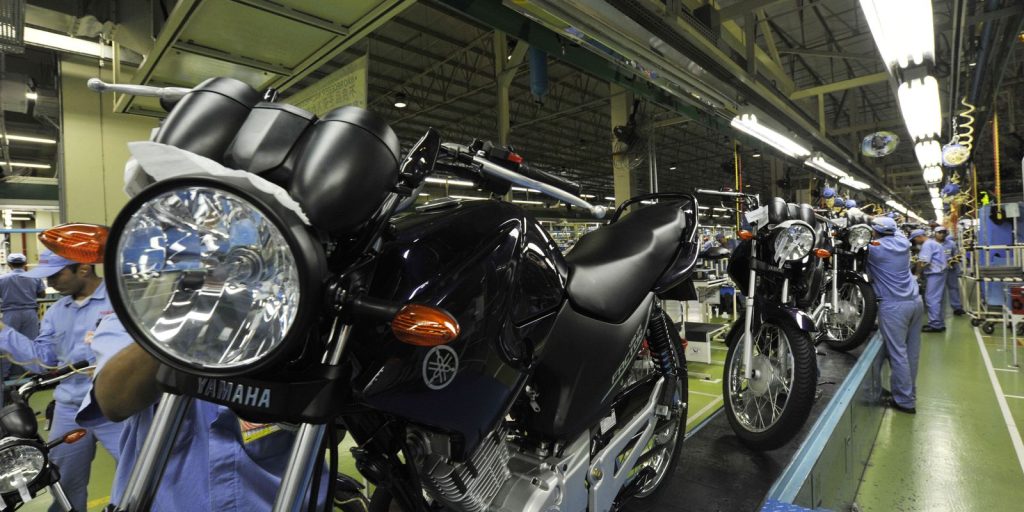Produção de motocicletas passa de 1 milhão em 2025, diz Abraciclo